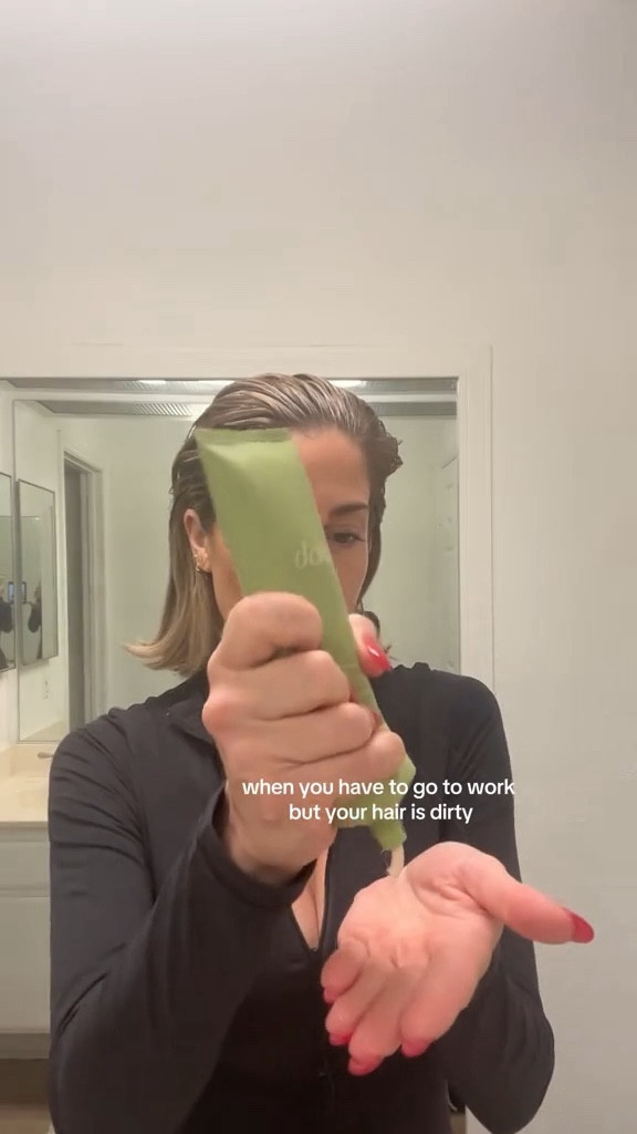 easiest dirty hair hairstyle 🤭 

#LTKbeauty #LTKfindsunder50 #LTKstyletip