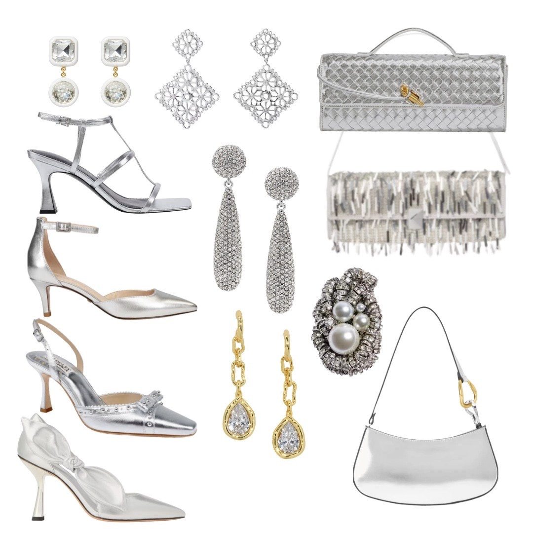 Silver Holiday Accessories.  Elevate any outfit for any occasion 

#LTKaccessories
#LTKsilveraccessories

#LTKHoliday