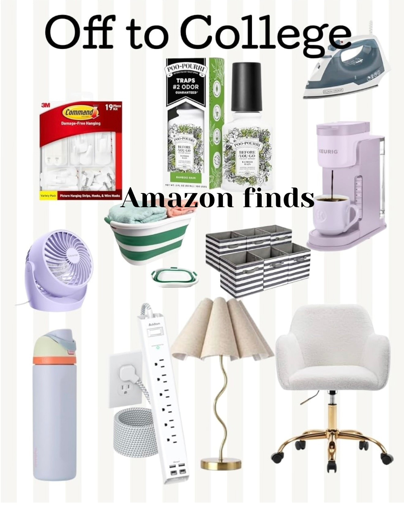 College dorm essentials, Amazon finds

#LTKHome #LTKSaleAlert