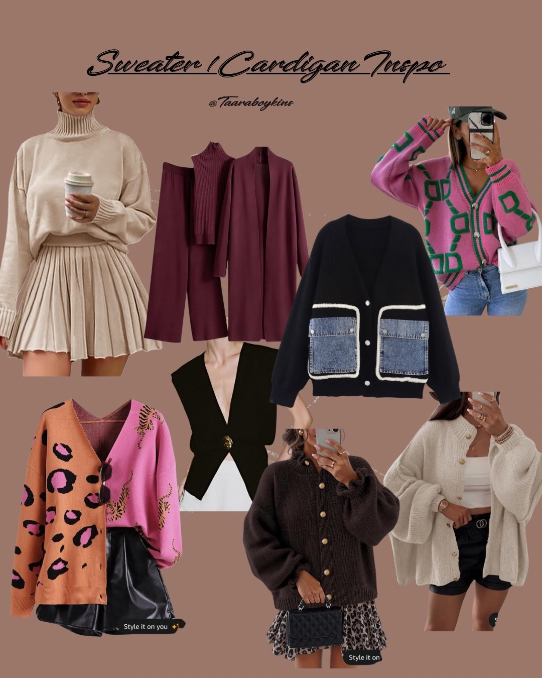 Cardigan & sweaters Inspo✨✨

#LTKU #LTKMidsize #LTKGiftGuide