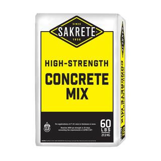 SAKRETE 60 lb. High-Strength Concrete Mix 100033781 - The Home Depot | The Home Depot
