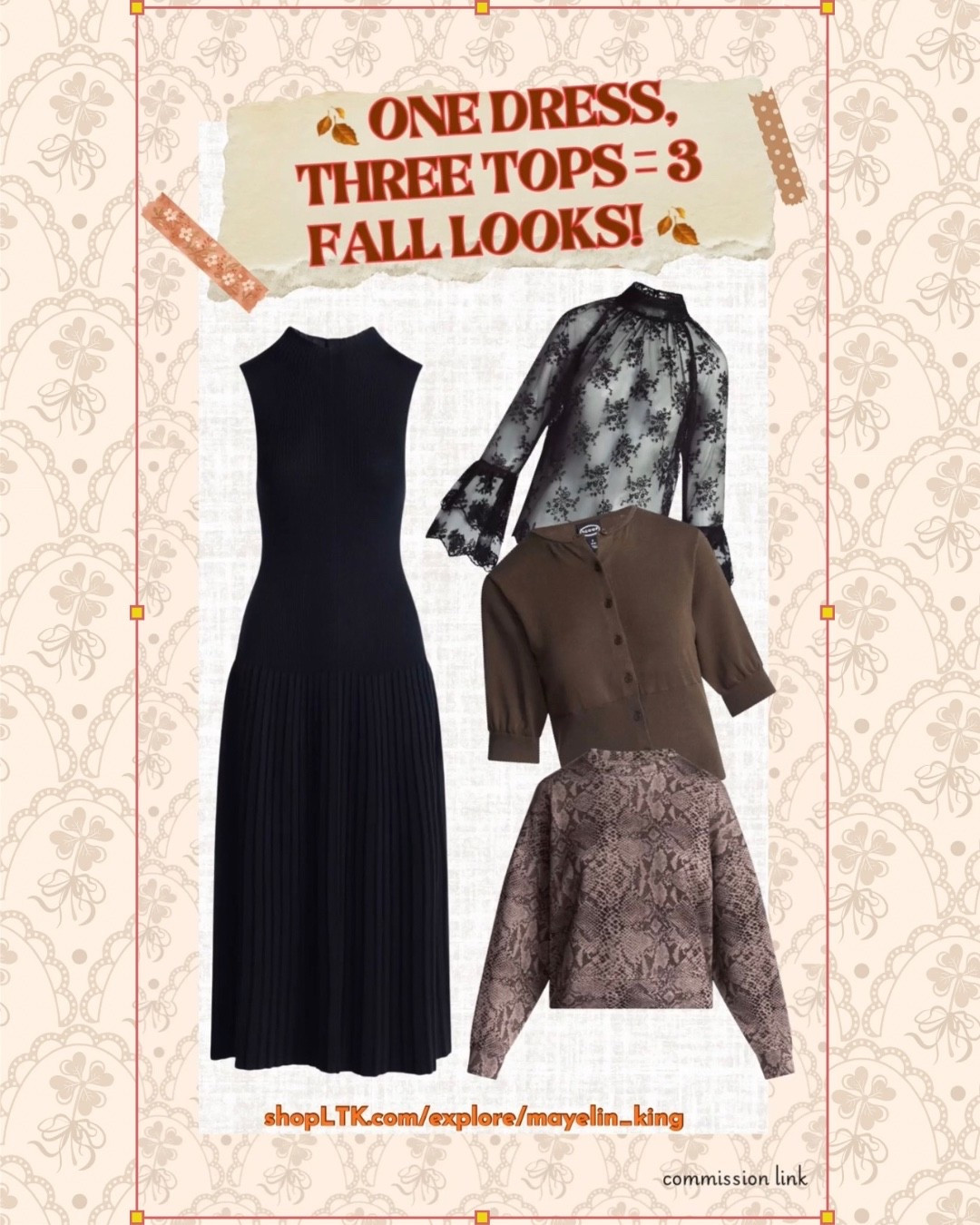 fall outfits women over 50
Your summer dresses aren’t done yet—let’s give them a fall makeover! 🍂✨



Who says a summer dress can’t have a fall moment?! 👀✨ I’m showing you 3 different ways to style one summery dress for fall—because getting more outfits from what you already own is always a win!

Add a cozy cardigan, layer on a blazer, or switch up with a fancy sweatshirt for a whole new vibe. 🤎

One dress, three looks, and so much more wear from your wardrobe! 🙌🏽

Which one is your favorite—1, 2, or 3? 👇🏽 Save this for fall inspiration and follow for more easy styling ideas! 🍂❤️

#ltkseasonal #ltkover40

#LTKootd #LTKMidsize #LTKPlusSize