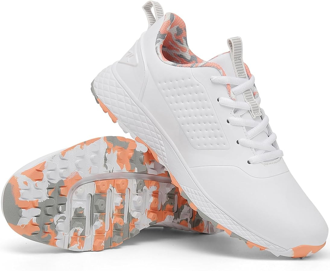 ULTIANT Women Golf Shoes Spikeless Waterproof Golf Sport Sneakers | Amazon (US)