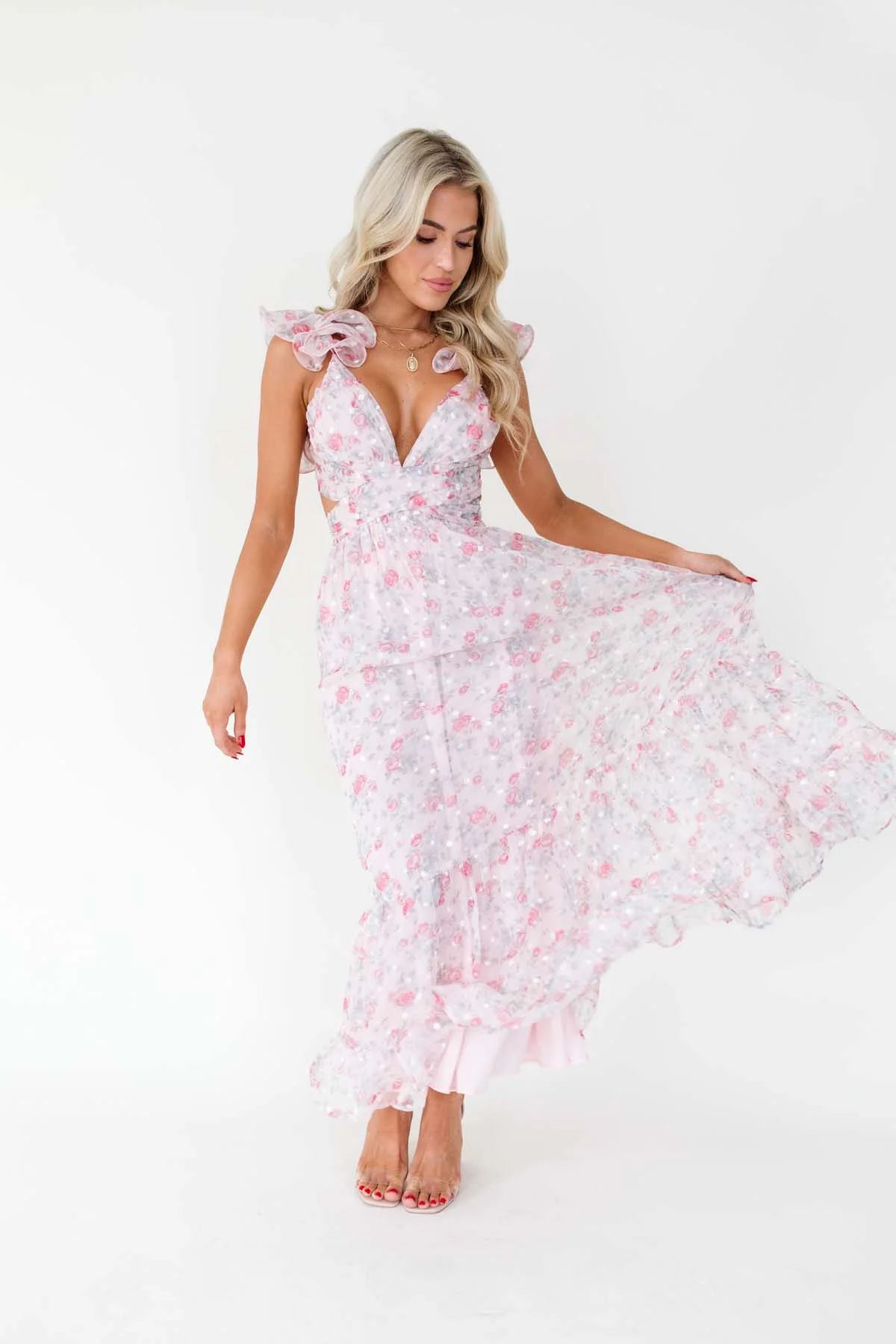 Maddox Floral Maxi | The Post