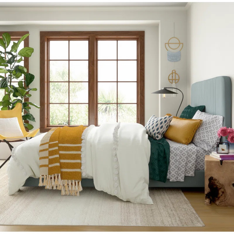 Delp Upholstered Low Profile Standard Bed | Wayfair North America