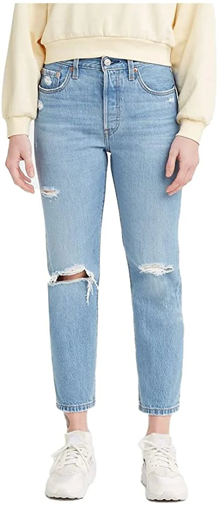 Levi's Original Red Tab Women's 501 Original Cropped Jeans | Walmart (US)