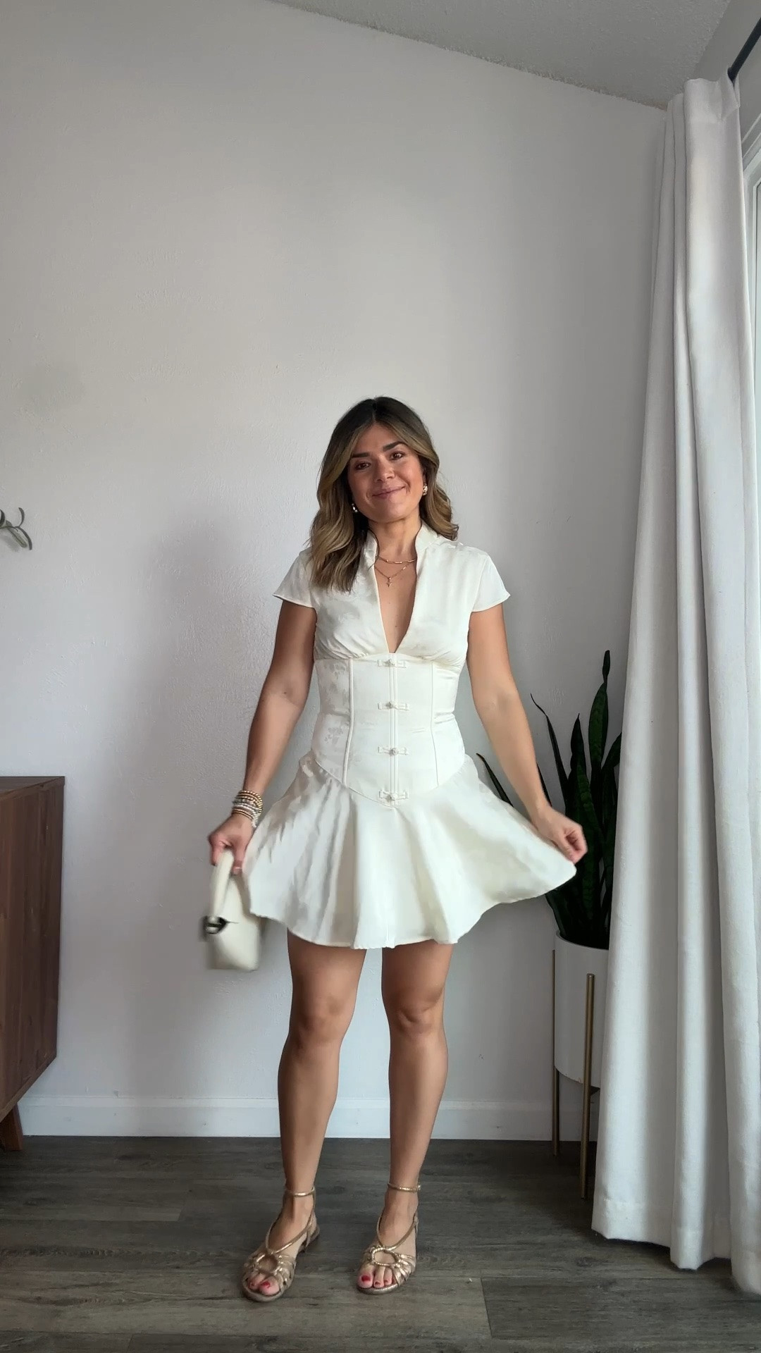 The prettiest beige mini dress from Zara! It runs tts, order your regular size.
Dress size xs

#LTKootd #LTKSeasonal #LTKTravel