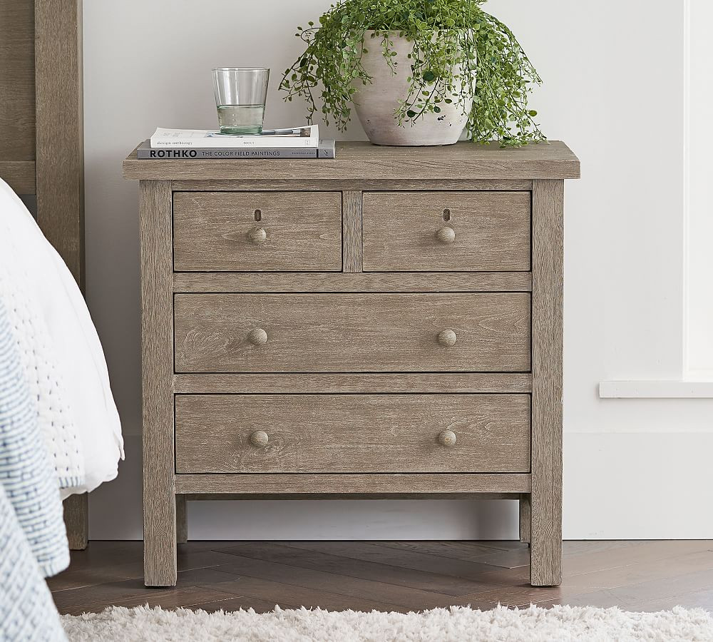 Farmhouse 4-Drawer Nightstand (28.5") | Pottery Barn (US)