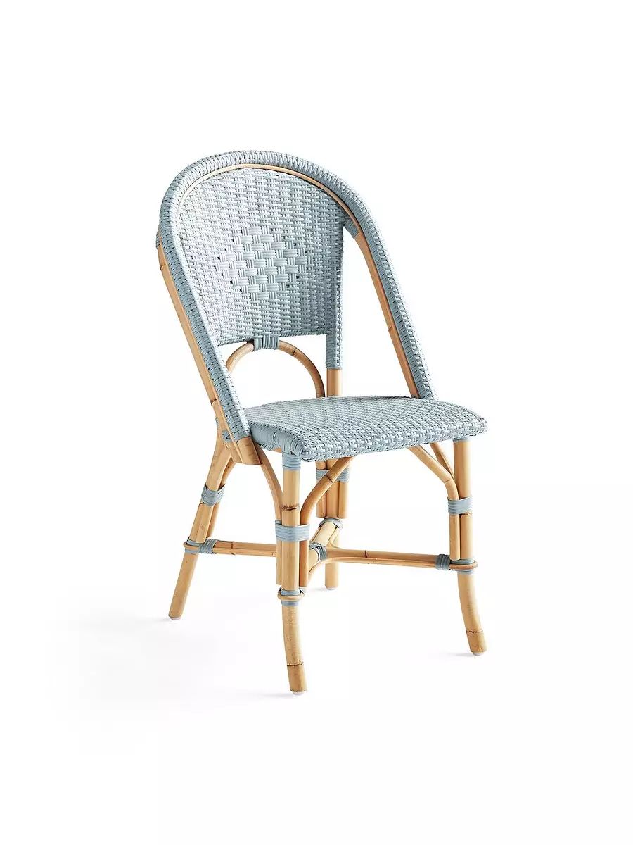 Sunwashed Riviera Rattan Dining Chair | Serena and Lily