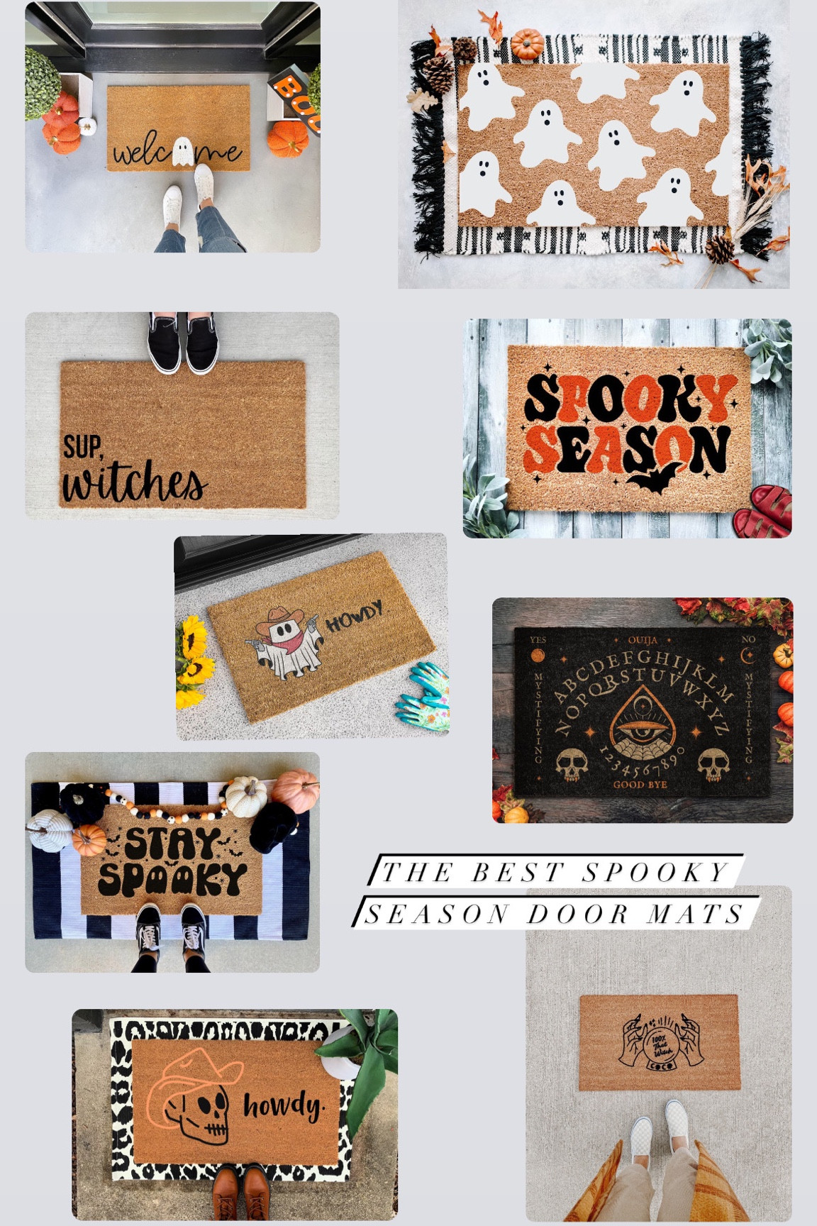 The BEST Spooky Season Doormats!! 

#LTKSeasonal #LTKhome #LTKFind