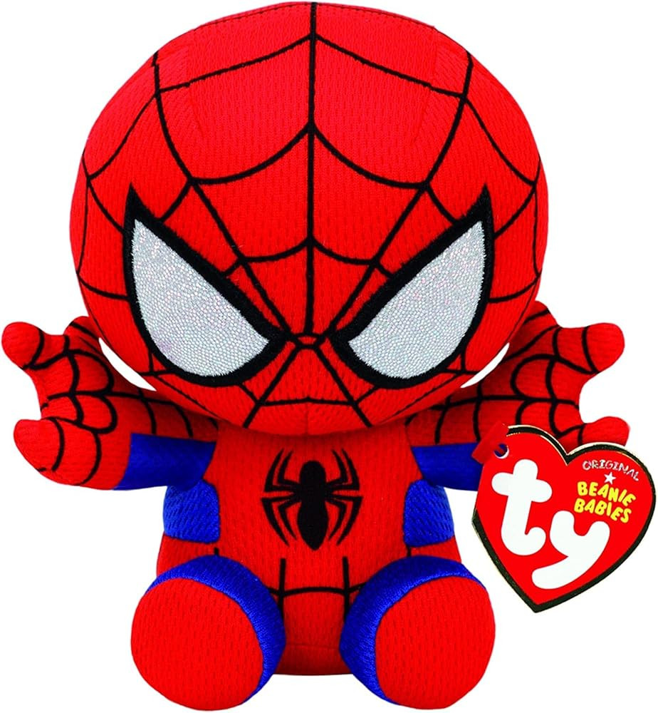 Ty Marvel Avengers, Licensed Squishy Beanie Baby Soft Plush Toys, Collectible Cuddly Stuffed Tedd... | Amazon (US)