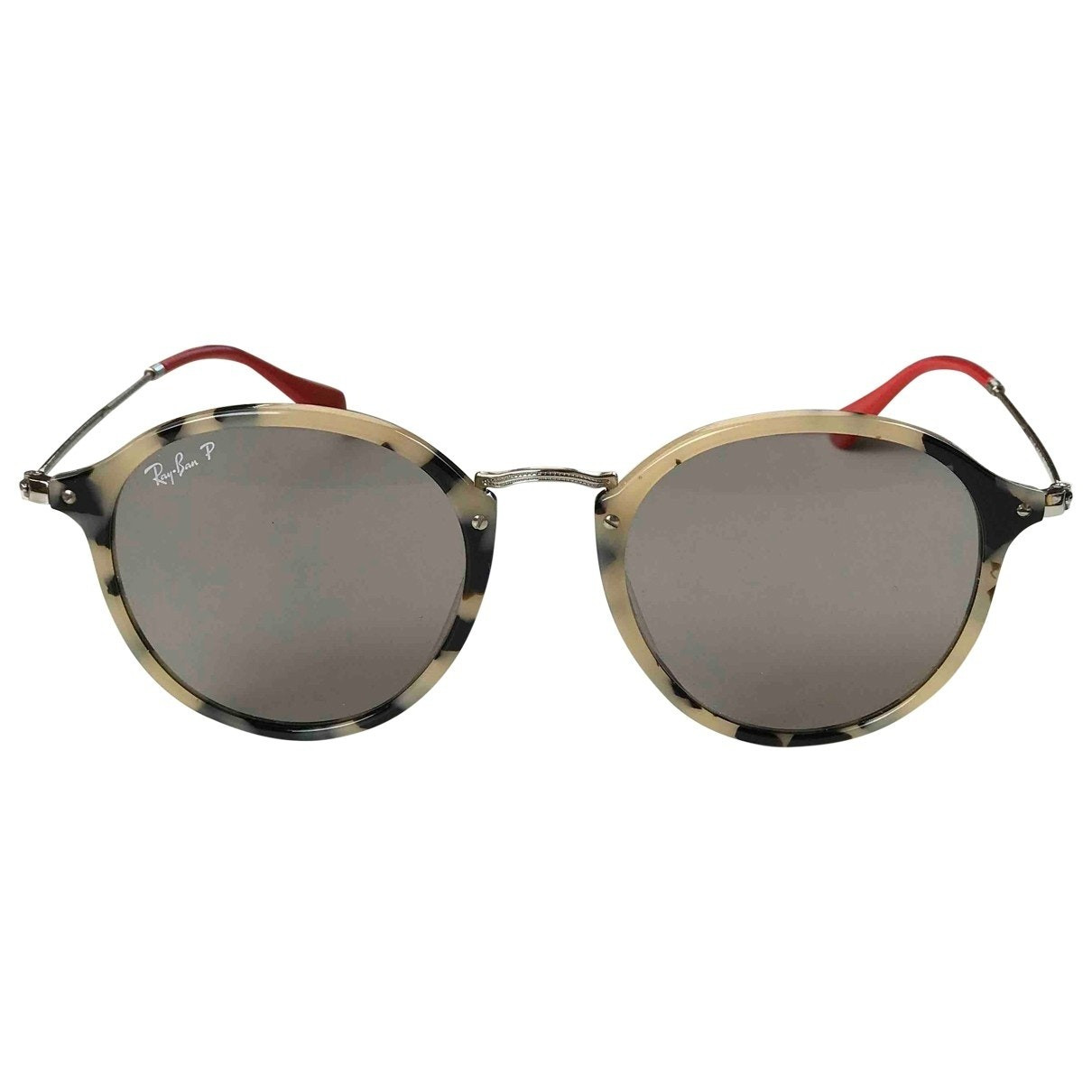 Ray-ban Round Beige Sunglasses for Women | Vestiaire Collective (Global)