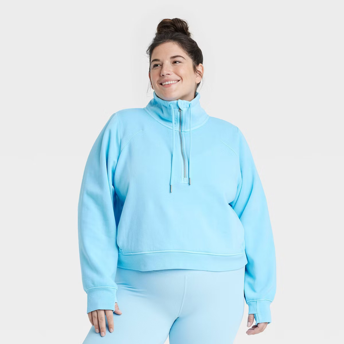 Women's Half Zip Fleece Pullover - All in Motion™ | Target