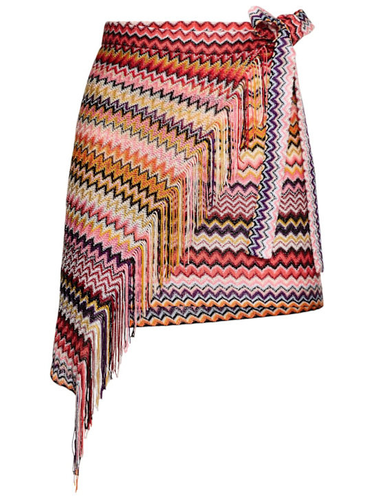Jacquard fringed sarong | Luisaviaroma