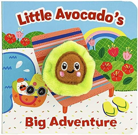 Little Avocado's Big Adventure Finger Puppet Board Book, Gifts for Birthdays, Baby Showers, Littl... | Amazon (US)