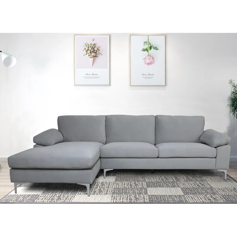 Yuko 103.5" Left Hand Facing Modular Sectional | Wayfair North America