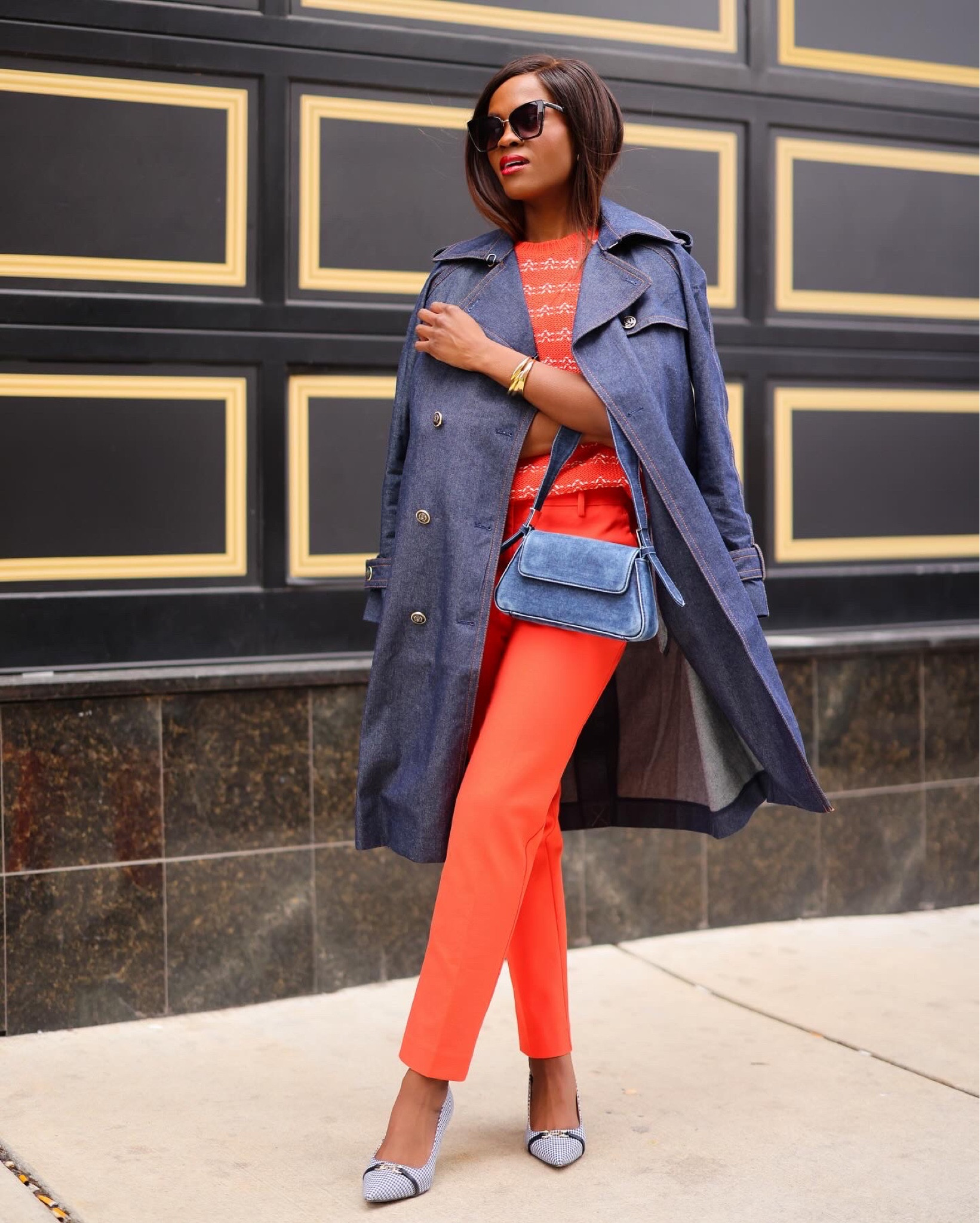 Denim trench for Spring 

#LTKsalealert #LTKSpringSale #LTKSeasonal