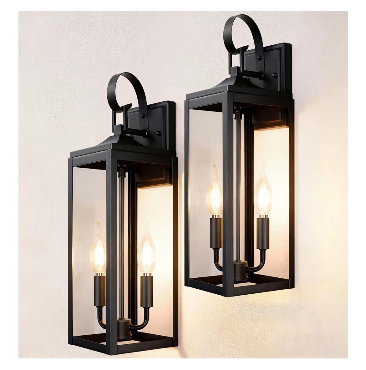 Two pack of exterior wall mounted lights ￼

#LTKHome #LTKSeasonal #LTKSaleAlert