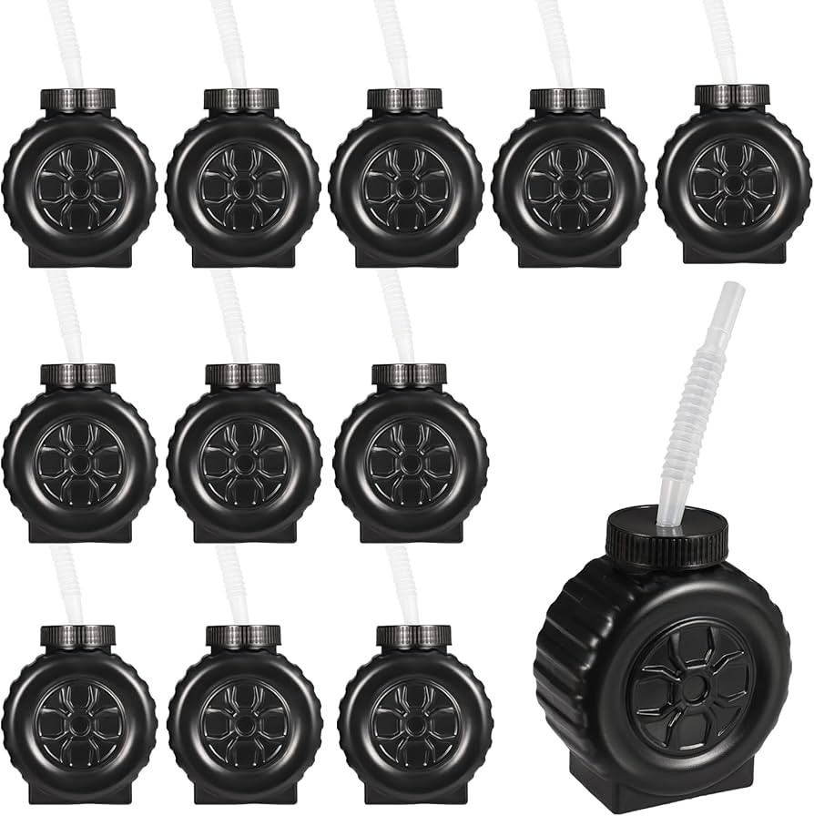 12 Pcs Construction Truck Cup Set Wheel Water Cup Truck Construction Cup for Birthday Party Const... | Amazon (US)