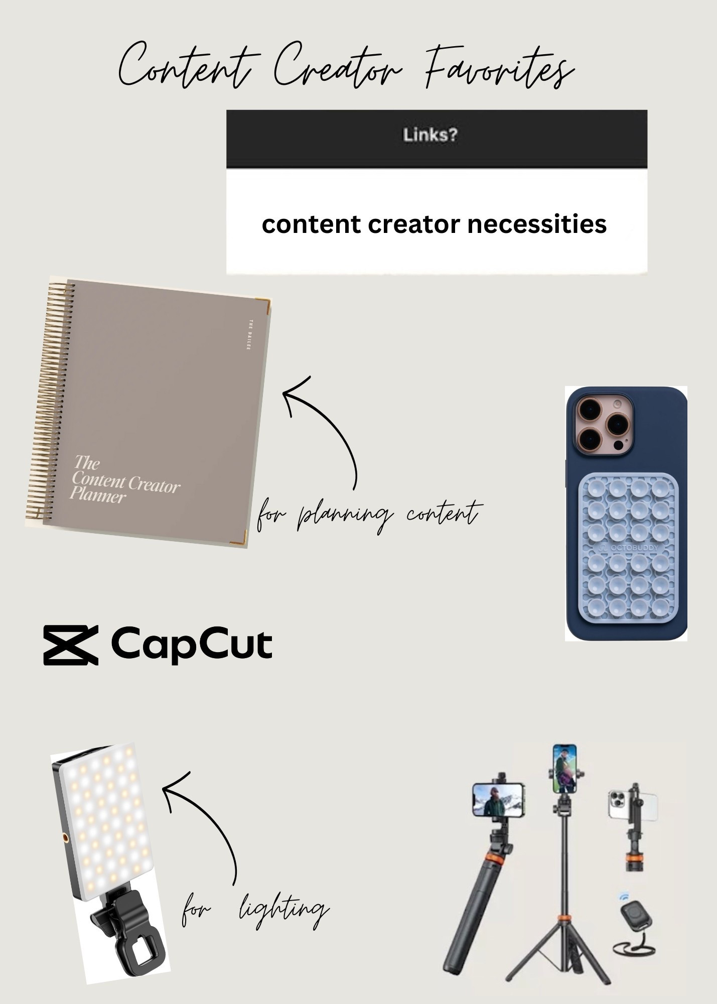 what I rely on to make content!!!

#LTKU #LTKFindsUnder50 #LTKSpringSale