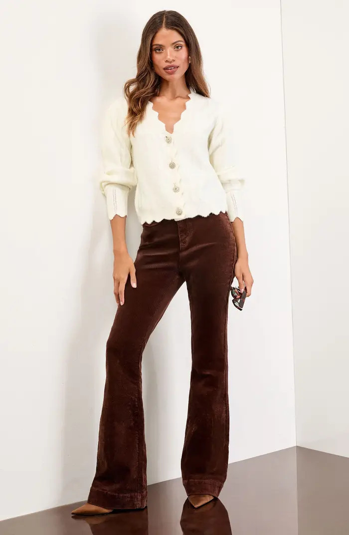 Scallop Edge Cardigan | Nordstrom