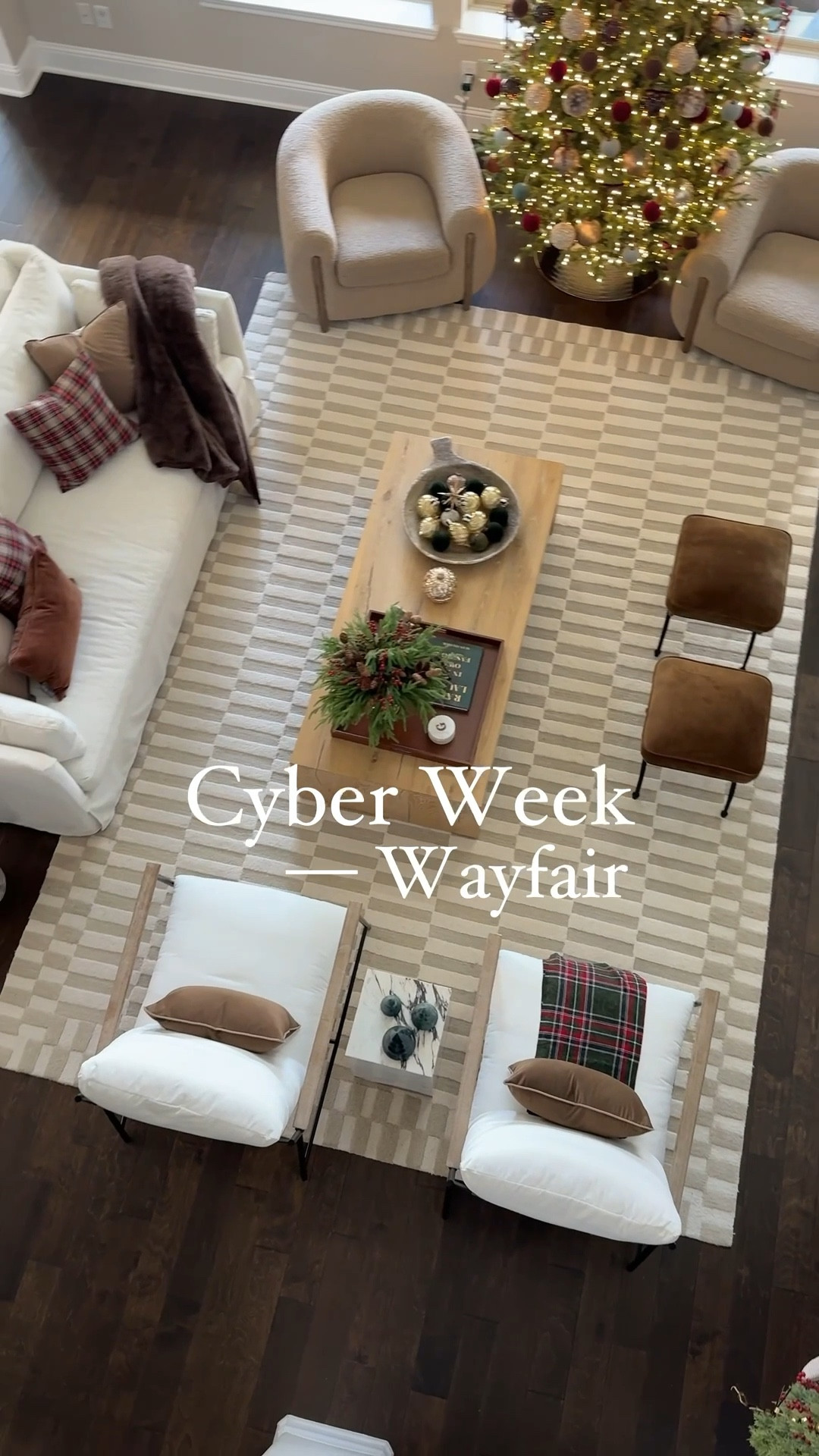 #ad @wayfair #WayfairPartner #Wayfair Cyber Week is here! ✨ Shop my favorite home essentials, furniture deals, holiday décor, rugs, lighting, and cozy home finds—all up to 70% off with fast shipping from 12/3–12/7. Perfect time to refresh your living room, update your bedroom décor, or grab those holiday hosting essentials you’ve had your eye on. So many bestsellers included!

@wayfair #Ad #WayfairPartner #Wayfair

#LTKSaleAlert #LTKHome
