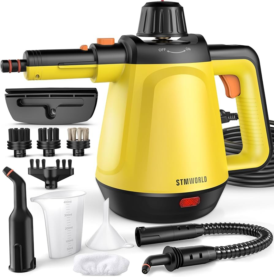 Steam Cleaner, Deep Cleaning Steam Cleaner for Home, 1200W Handheld Steam Cleaner with 10 Tools, ... | Amazon (US)