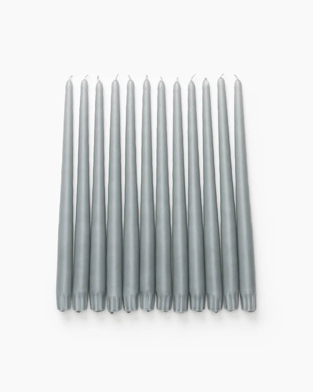 Light Gray Taper Candles(Set of 12) | McGee & Co.