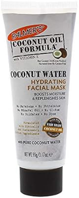 Palmer's Coconut Oil Formula Coconut Water Hydrating Facial Mask, 3.17 Ounces | Amazon (US)