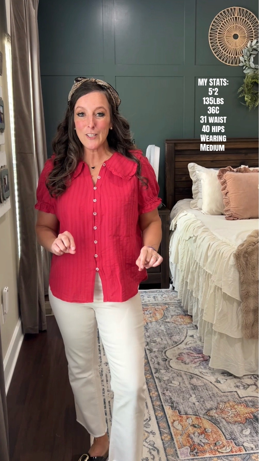 Button Up 109% Cotton top 😍

Blouse, short sleeve top, cotton top, button up top, short sleeve button up blouse, spring top, spring fashion, spring style, spring looks for women, spring tops for women, work fashion, work style, workwear  

#LTKWorkwear #LTKgrwm #LTKootd