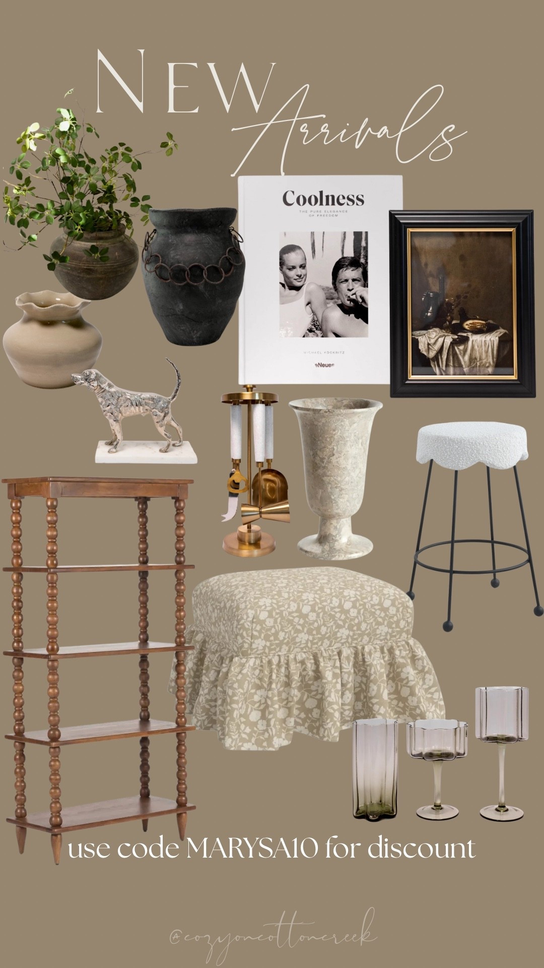 Thelifestyledcollection 
New arrivals!
Use code MARYSA10

#LTKHome #LTKSaleAlert