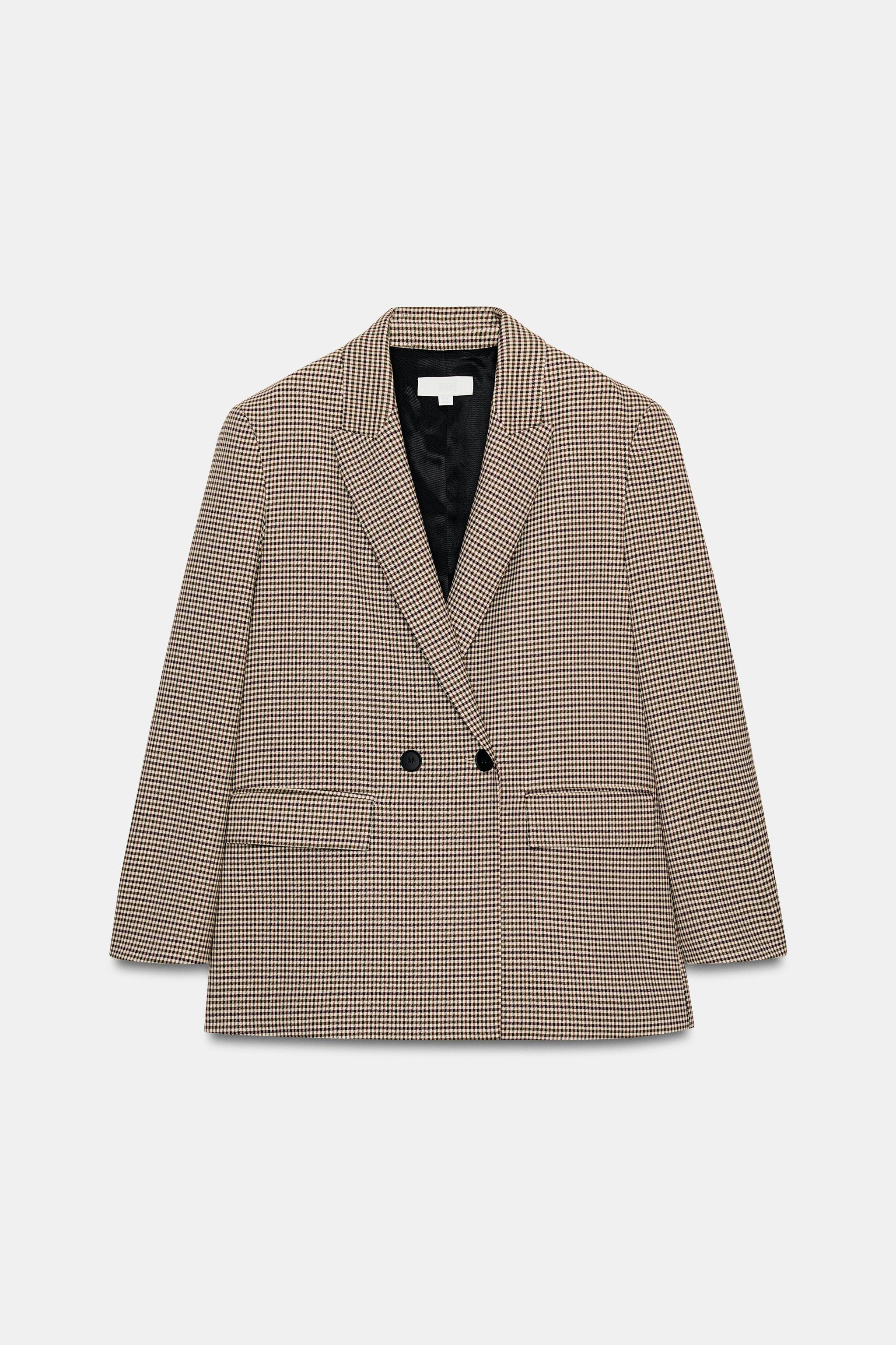 OVERSIZED DOUBLE BREASTED BLAZER | Zara US