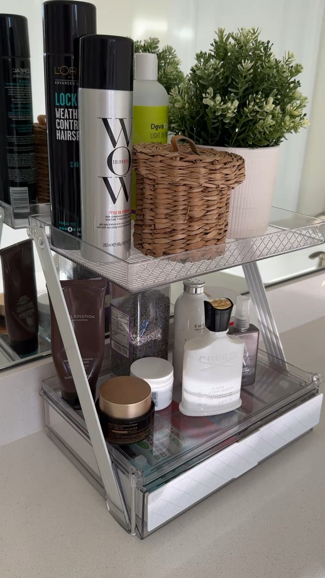 Under sink cabinets or counter storage solution organization solution 

#LTKHome