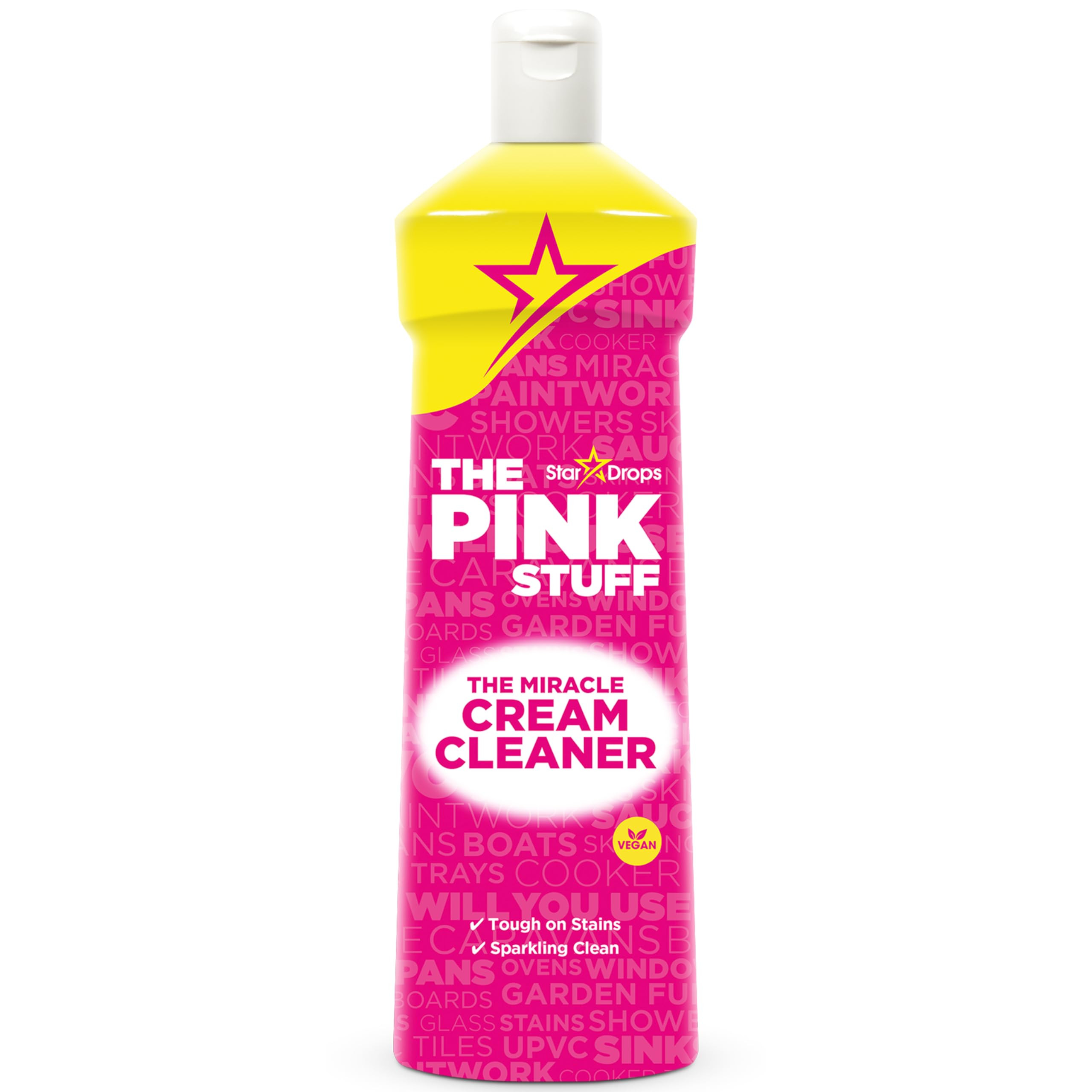Stardrops - The Pink Stuff - The Miracle Cream Cleaner 16.91Fl Oz | Amazon (US)