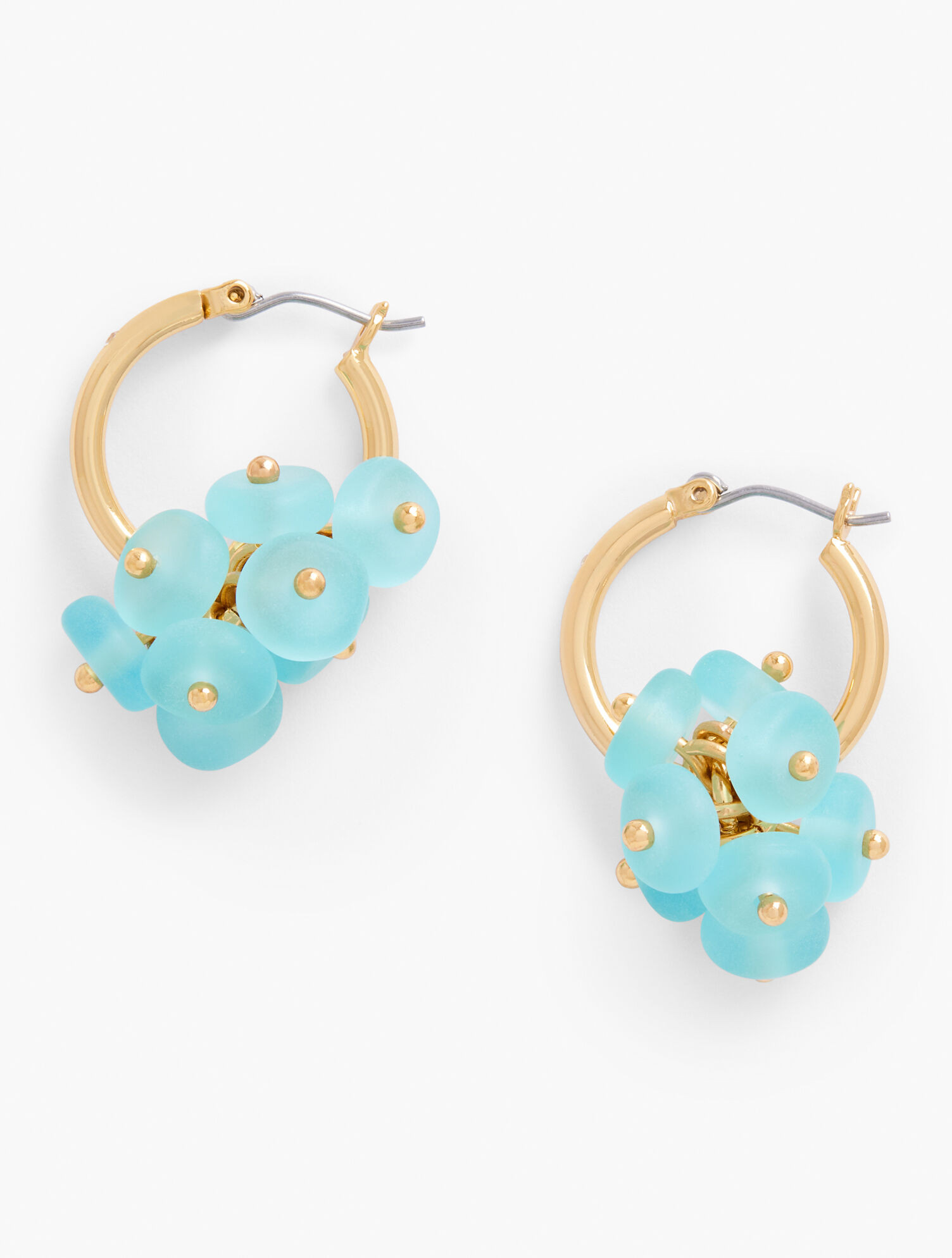 Sea Glass Hoop Earrings | Talbots