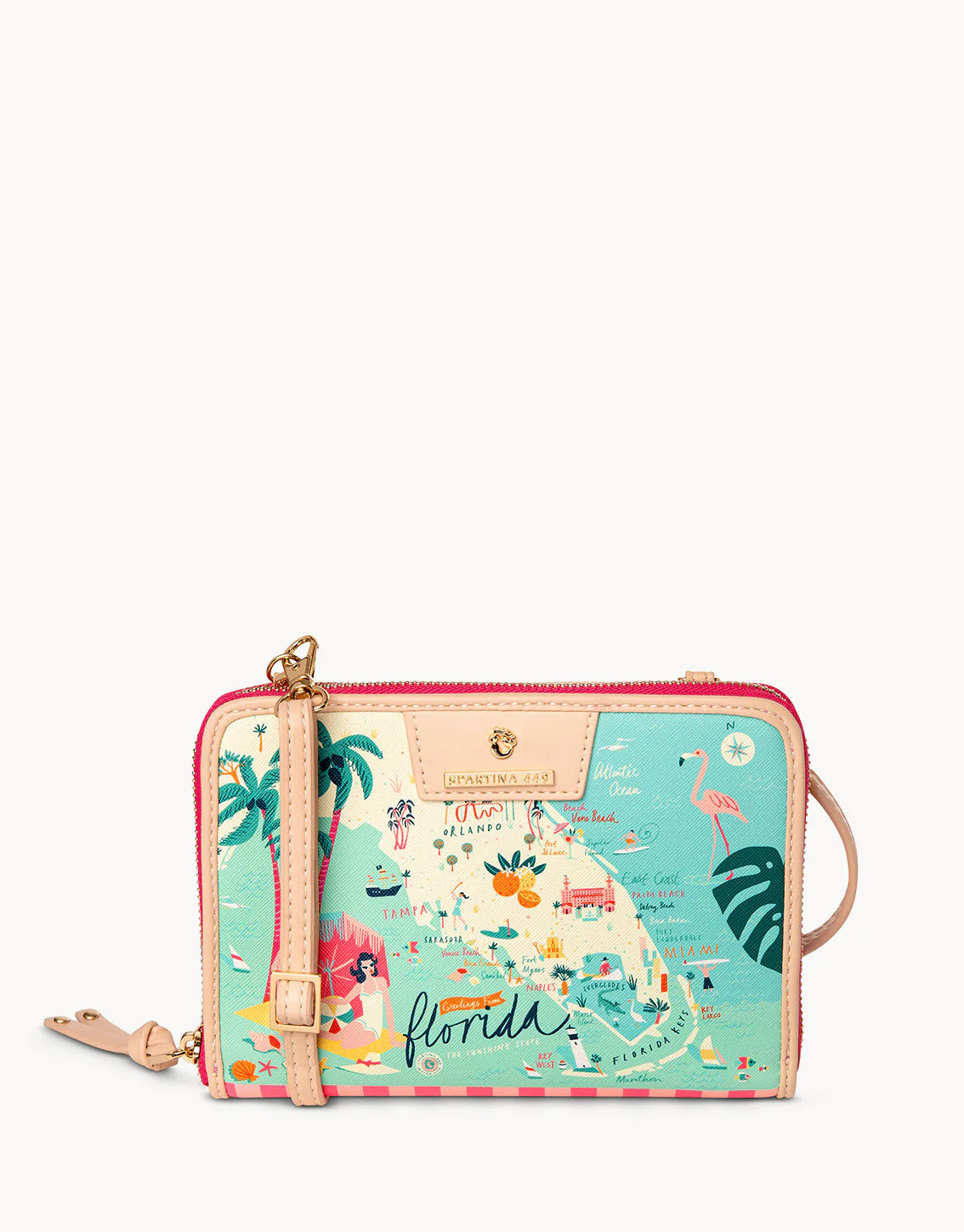 Florida All-in-One Phone Crossbody | Spartina 449