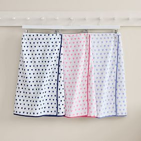 Roller Rabbit Hearts Bath Wrap | Pottery Barn Teen
