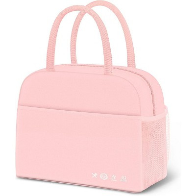 Reusable Insulated Lunch Bag for Men and Women. Water-Resistant Cooler Tote, Large Capacity for Work, Travel, or Picnic. Pink Oxford cloth | Target