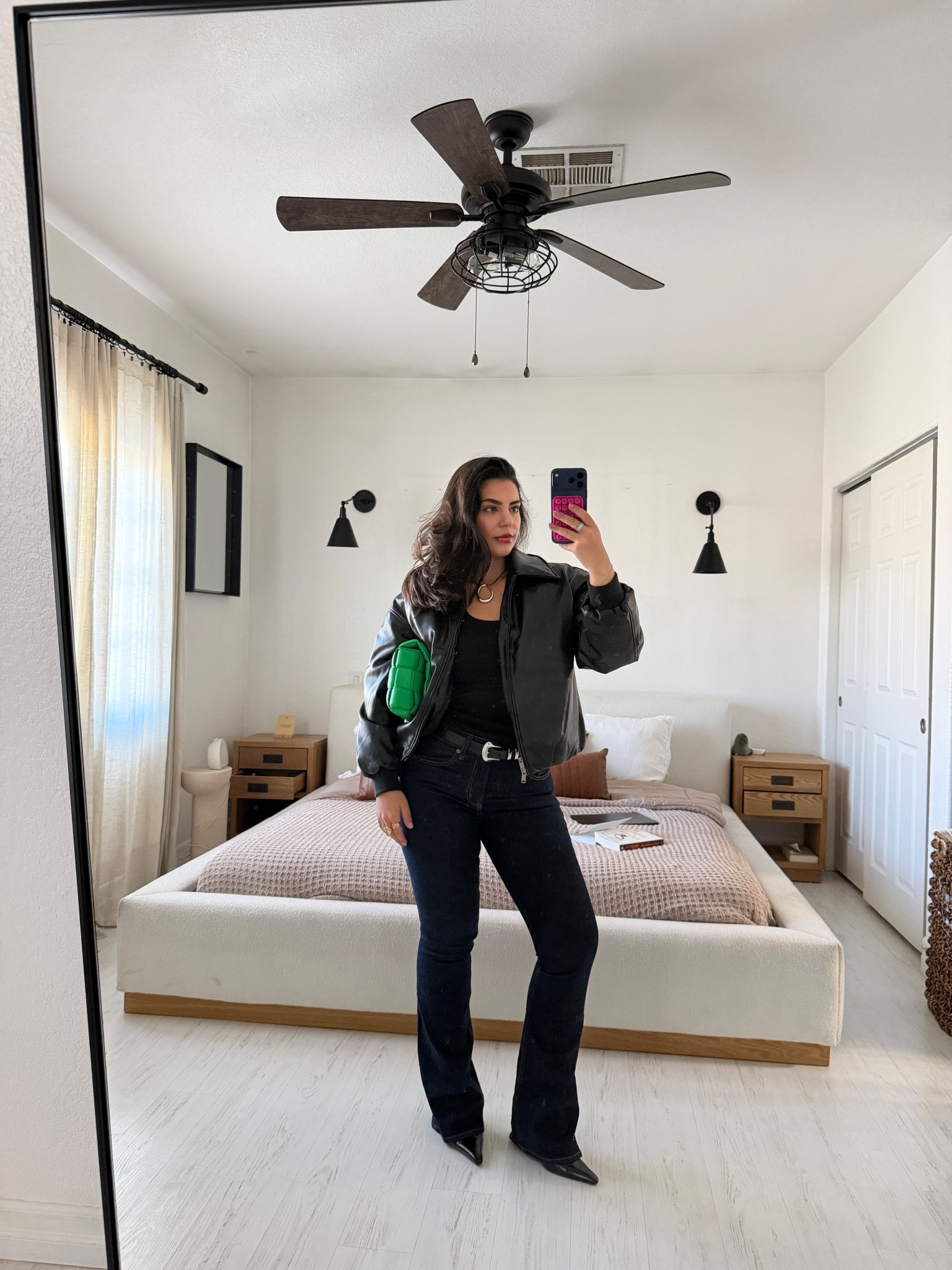 Jacket: XS 
Jeans: 26


#LTKootd #LTKSeasonal #LTKdayinmylife