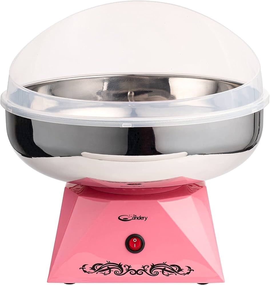 Cotton Candy Machine with Stainless Steel Bowl 2.0 - Cotton Candy Maker, 10 Cones & Sugar Scoop -... | Amazon (US)