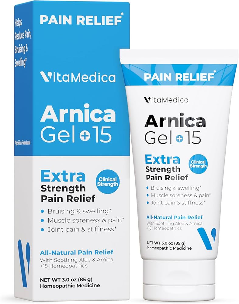 VitaMedica Arnica Gel Plus 15 Healing Plant Compounds, Extra Strength Formulation for Bruising, S... | Amazon (US)
