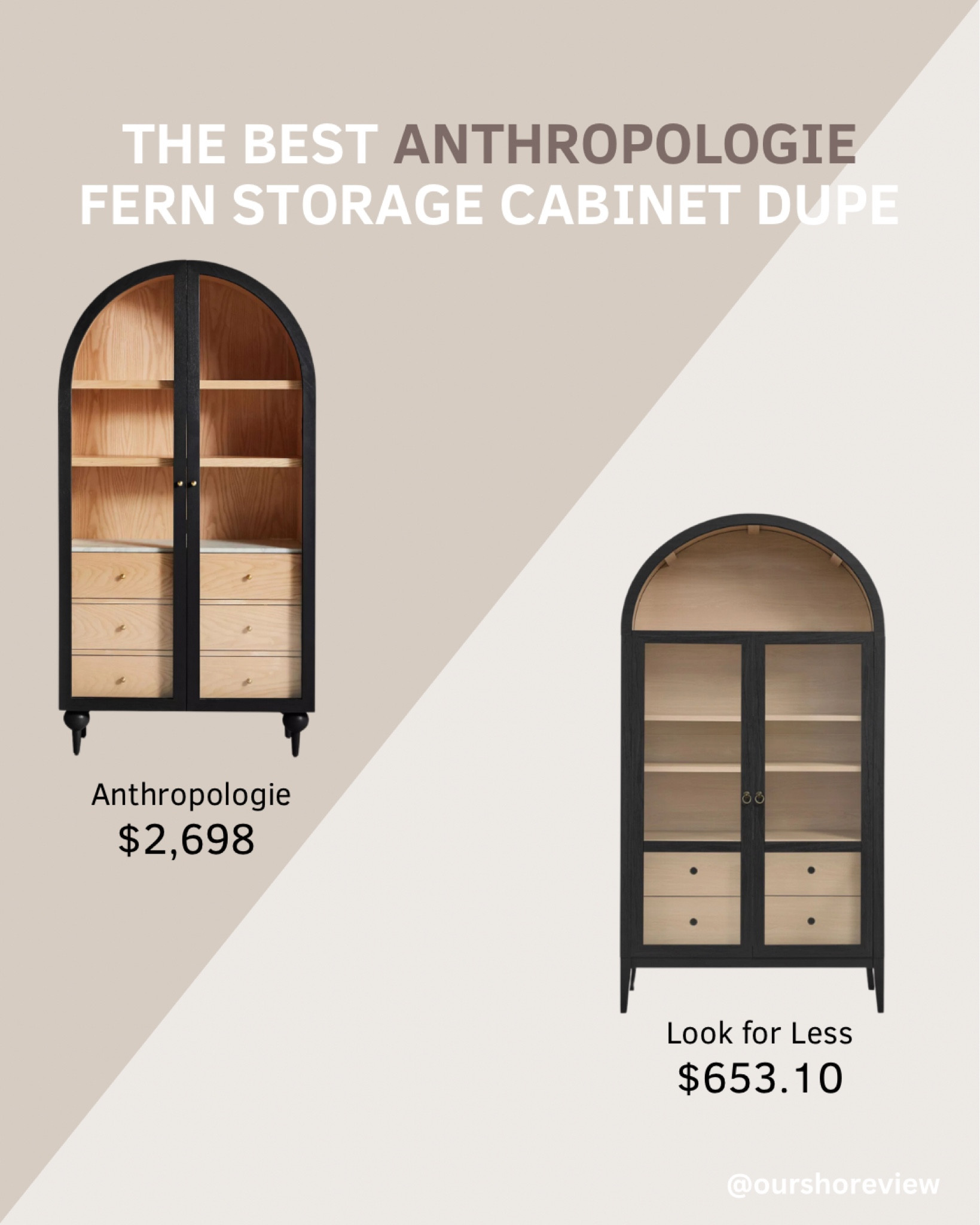 Save $2,000 with this affordable alternative to Anthropologie's Fern Storage Cabinet. Looking for a stylish storage solution without the hefty price tag? Discover a budget-friendly alternative to Anthropologie's Fern Storage Cabinet that offers the same elegant design, functionality and size. This dupe is the best out there! 

#LTKStyleTip #LTKSaleAlert #LTKHome