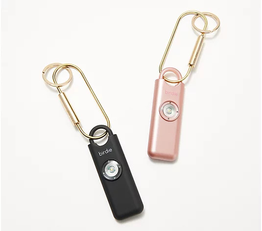 Birdie Set of 2 Personal Safety Alarms - QVC.com | QVC