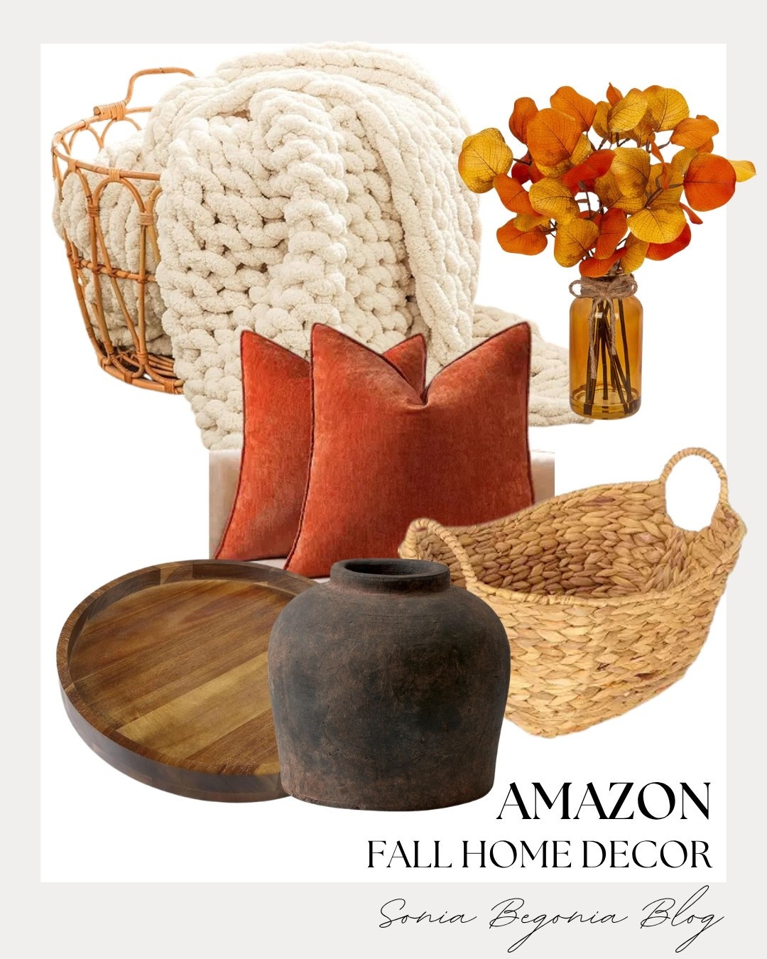 Bring cozy seasonal warmth into your home with these beautiful Amazon fall decor finds! 🍂

From rust velvet throw pillows and chunky knit blankets to woven baskets and dark ceramic vases, these neutral accents create the ultimate autumnal aesthetic. 🍁

Shop these cozy home favorites to refresh your space for the season! 🕯️

#AmazonHome #FallHomeDecor #AmazonFinds #CozyHome #LTKhome #AutumnDecor #NeutralHome #LivingRoomDecor #WarmVibes #AmazonHomeFinds #LTKunder50

#LTKSeasonal #LTKHome