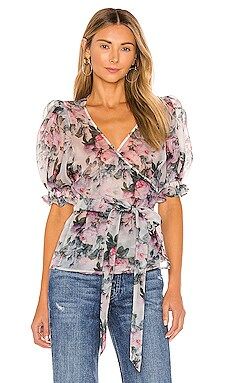 Selkie The Cloud 9 Top in Garden Rose from Revolve.com | Revolve Clothing (Global)