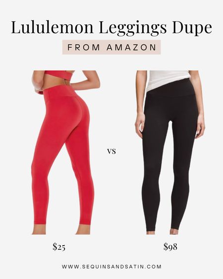 Amazon lululemon align leggings dupes!🫶

*not knockoffs, just a similar look for less $$

Amazon lululemon dupes / amazon lululemon leggings dupes / amazon lululemon align leggings dupes / lululemon legging dupes / amazon lululemon align dupes / amazon dupes / activewear / workout clothes / active wear / workout leggings / amazon activewear / amazon leggings / amazon workout clothes


#LTKfitness #LTKfindsunder50 #LTKfindsunder100