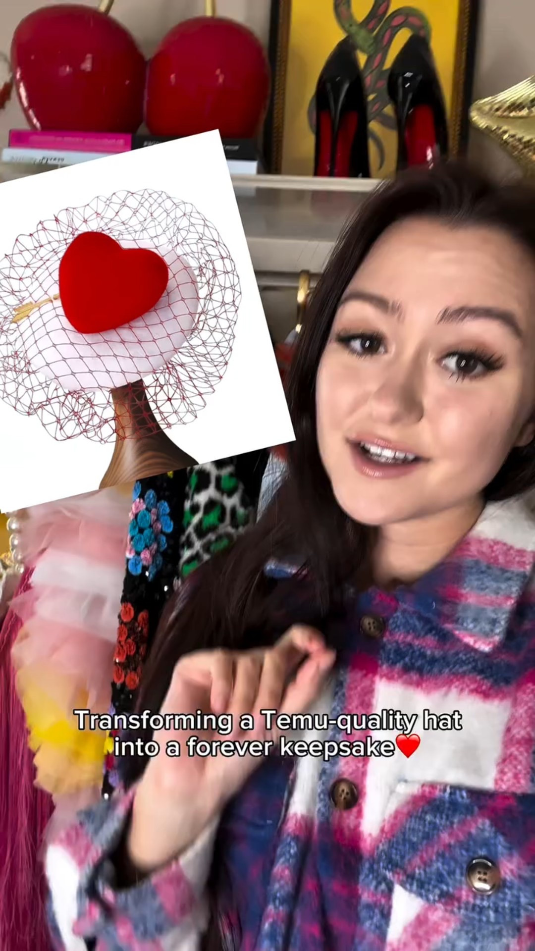 Vintage romance meets DIY magic ✨💘 I created this vintage-inspired Valentine’s Day hat from scratch, and she’s giving old-Hollywood glamour with a crafty twist. Perfect for date night, Galentine’s, or just falling in love with your own creativity. 

If you’re obsessed with fashion, love a good DIY, and believe handmade is always in style… this one’s for you 💕🧵

Save this reel for inspo, share it with your crafty bestie, and follow for more vintage fashion DIYs you can actually make ✂️✨

#DIYFashion
#VintageStyle
#ValentinesDayDIY
#FashionReels
#CreativeWomen

vintage inspired hat
valentine’s day diy
diy fashion accessories
vintage fashion diy
handmade hat tutorial
romantic vintage style
women who diy
fashion crafting ideas