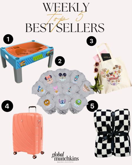 Last weeks best sellers! All are one SALE! Disney finds, best luggage, Jacks favorite table and the softest blanket that makes the perfect Mother’s Day gift !

#LTKover40 #LTKsalealert #LTKGiftGuide