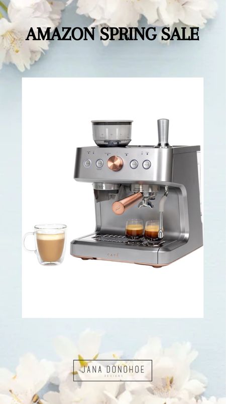 Amazon spring sale. This cafe espresso machine is 43% off right now! 

#LTKhome #LTKsalealert #LTKfamily