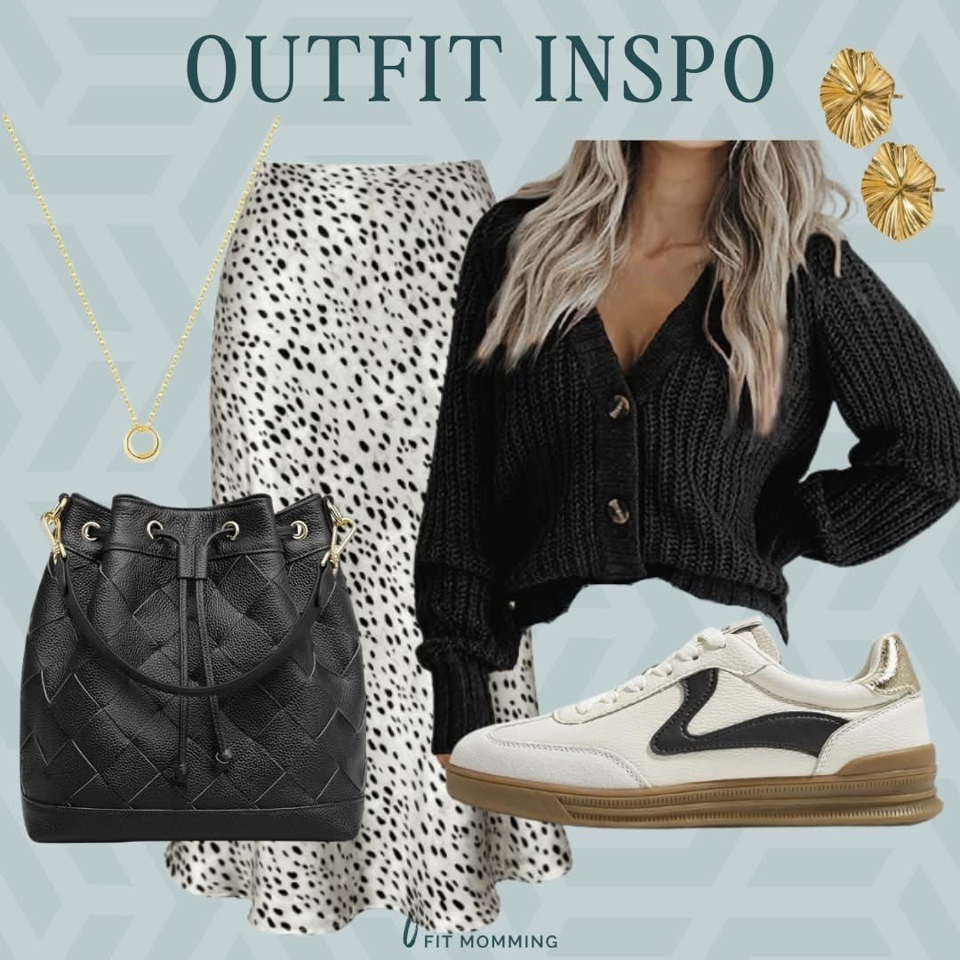 Looove pairing a satin skirt with sneakers 😍 This one is so cute for fall! 

 #LTKFindsUnder50 #LTKStyleTip